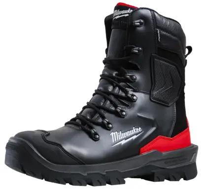 Bezpečnostní obuv, voděodolná membrána Sympatex®, Milwaukee Armourtred™ 1H110111W CI AN HRO SC FO LG SR černá barva (vel.45), 4932493779 (MI4932493779)